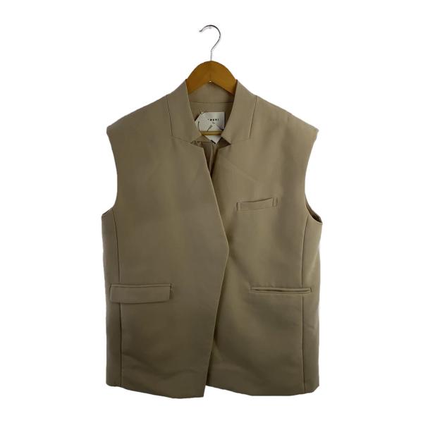 AMERI◆ベスト/M/--/BEG/無地/02110551234//