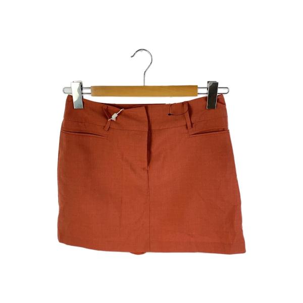 AMERI◆スカート/S/ポリエステル/ORN/無地/02410541130