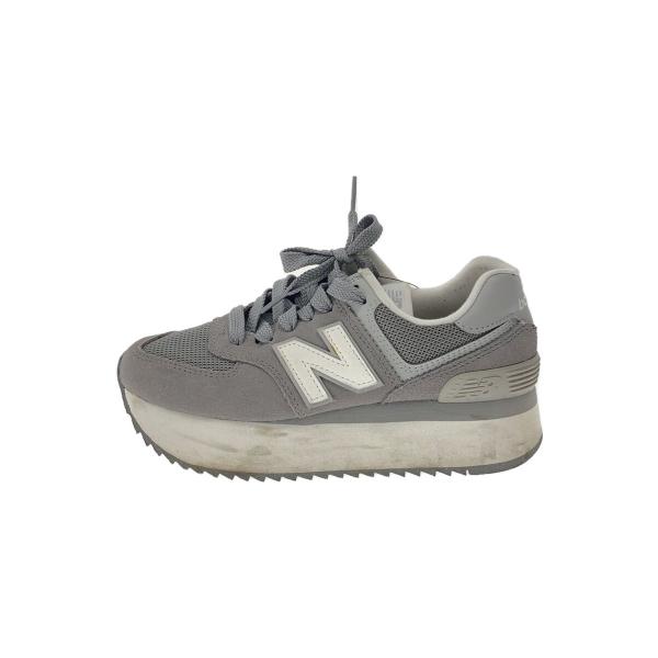 NEW BALANCE◆ローカットスニーカー/24cm/GRY/スウェード/WL574ZSD//