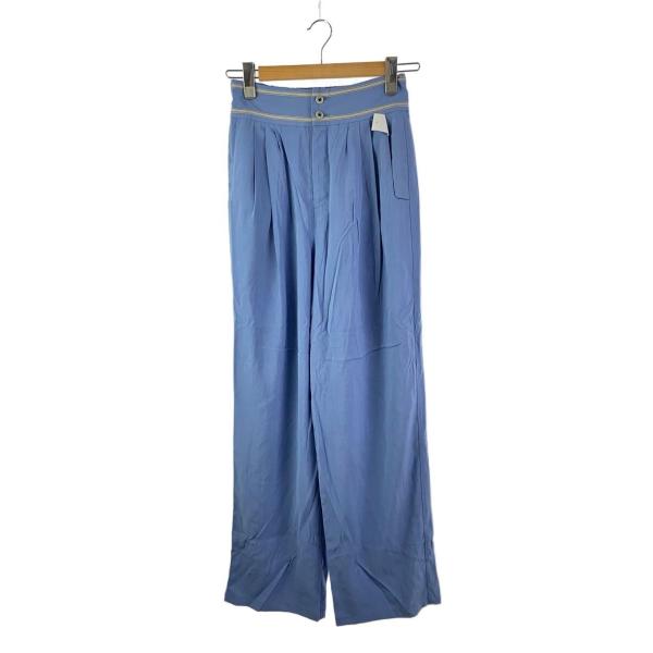 AMERI◆ボトム/M/レーヨン/BLU/無地/02210821550