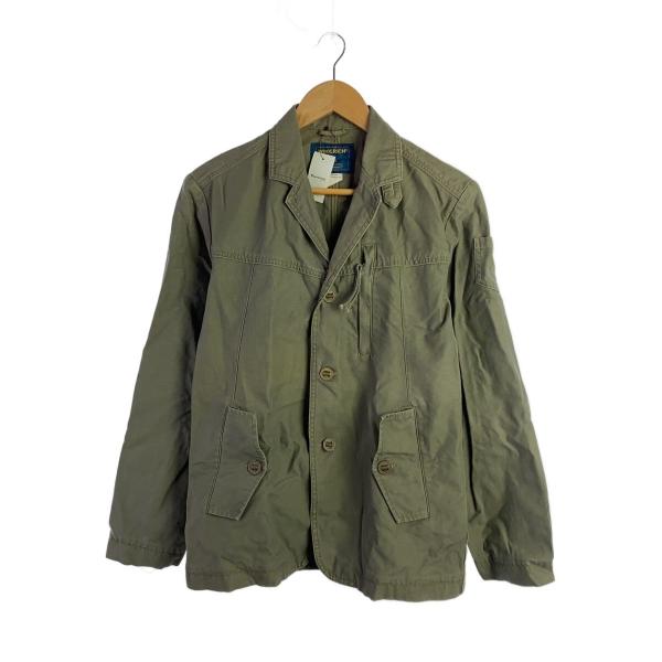 Woolrich◆ジャケット/M/コットン/グリーン/無地