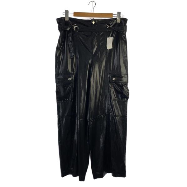 AMERI◆ボトム/S/ポリエステル/BLK/無地/02410890850