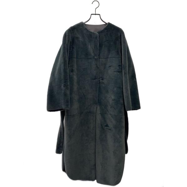 AMERI◆コート/S/ポリエステル/GRN/01220730970