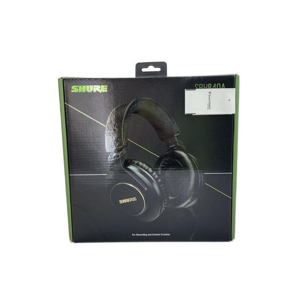 SHURE◆ヘッドホン/SRH840A