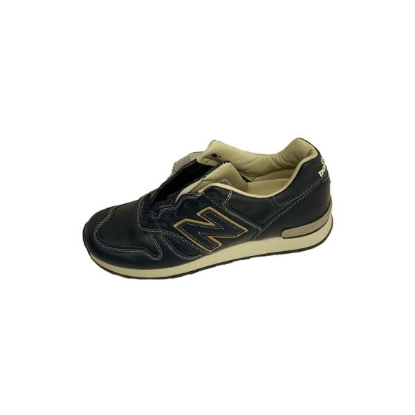 NEW BALANCE◆M670/ネイビー/26.5cm/ネイビー/レザー/イングランド製