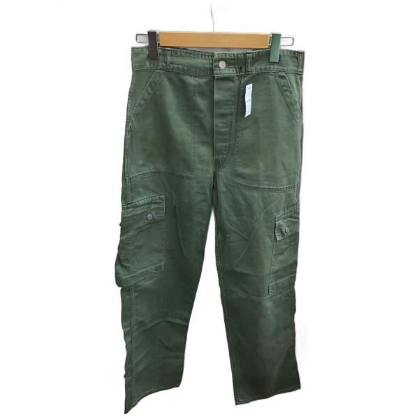 US.ARMY◆60s頃/ベイカーパンツ/13スター/尿素ボタン/ボトム/--/KHK/サイドアジャ...