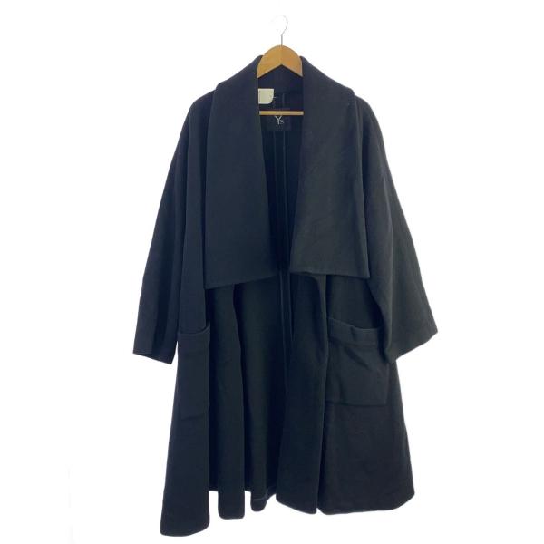 Y’s◆80s-90s/コート/--/ウール/BLK