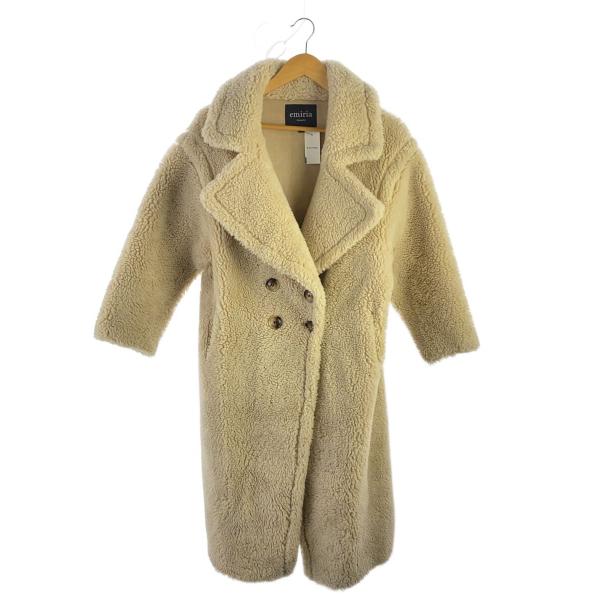 EmiriaWiz◆ボアコート/裏地スエード/BEG/JS-0019