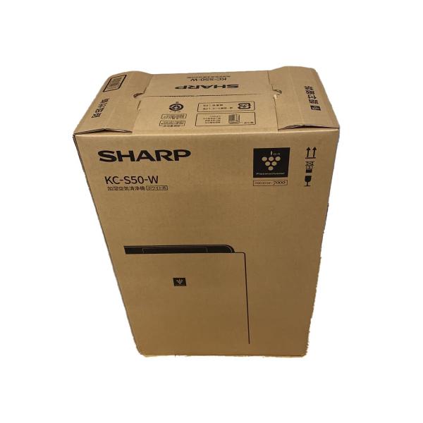 SHARP◆空気清浄機 KC-S50-W