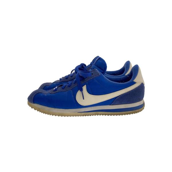 NIKE◆CORTEZ BASIC NYLON/27cm/BLU/ナイロン/819720-410