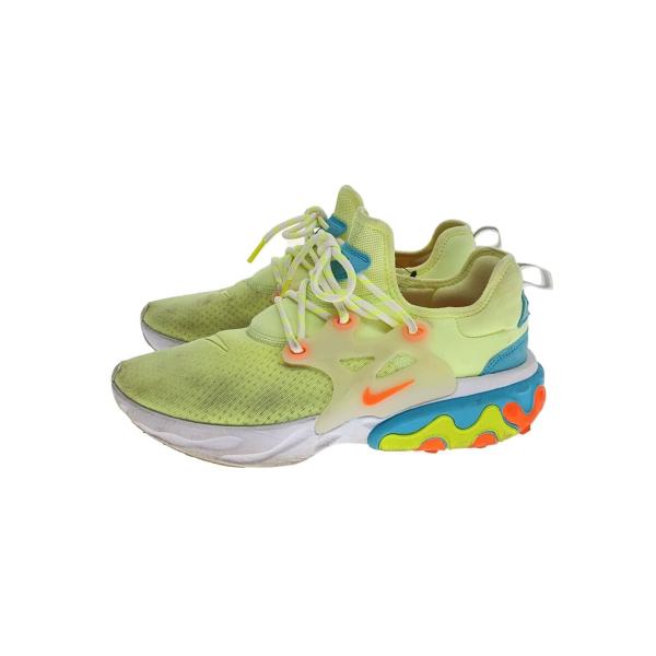 NIKE◆PRESTO REACT/プレストリアクト/イエロー/AV2605-700/27cm/YL...