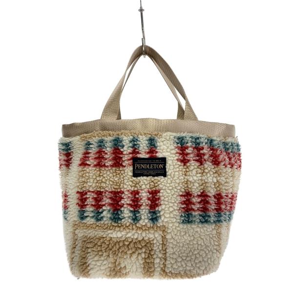PENDLETON◆ハンドバッグ/ポリエステル/マルチカラー/総柄/PDT-000-233016
