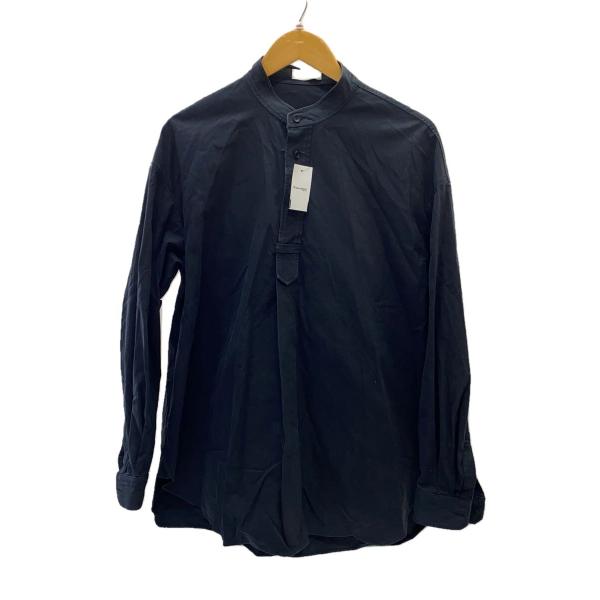 THE RERACS◆長袖シャツ/46/コットン/BLK/21SS-REBL-256-J//