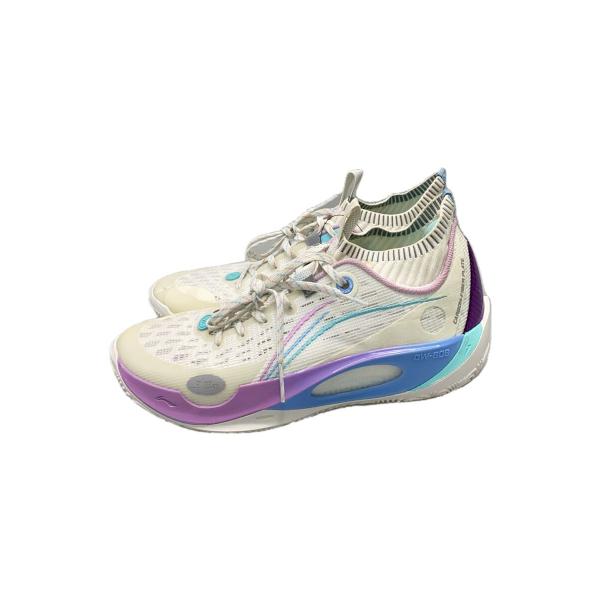 LI-NING◆wade 808 ultra/ローカットスニーカー/US8.5/WHT/ABPS06...
