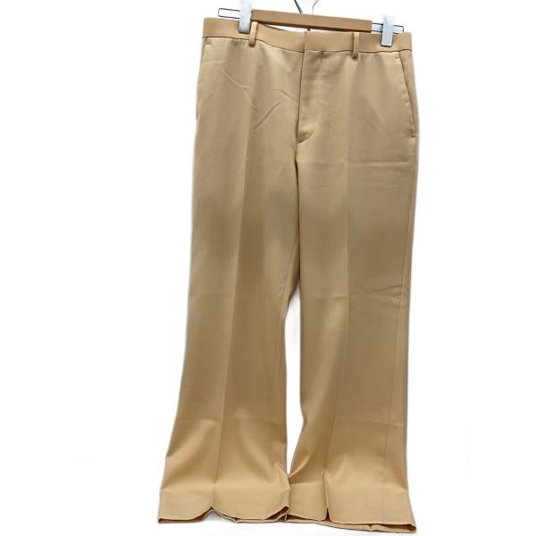 AURALEE◆スラックスパンツ/5/ウール/BEG/無地/A23AP02MG