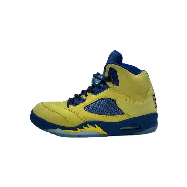 NIKE◆AIR JORDAN 5 RETRO SE/エアジョーダンレトロ/イエロー/CQ9541-...