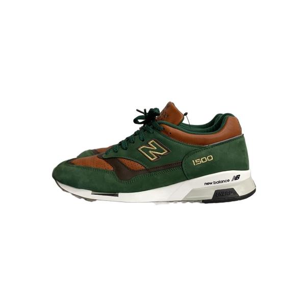 NEW BALANCE◆ENGLAND製/ローカットスニーカー/UK9/GRN/M1500GT