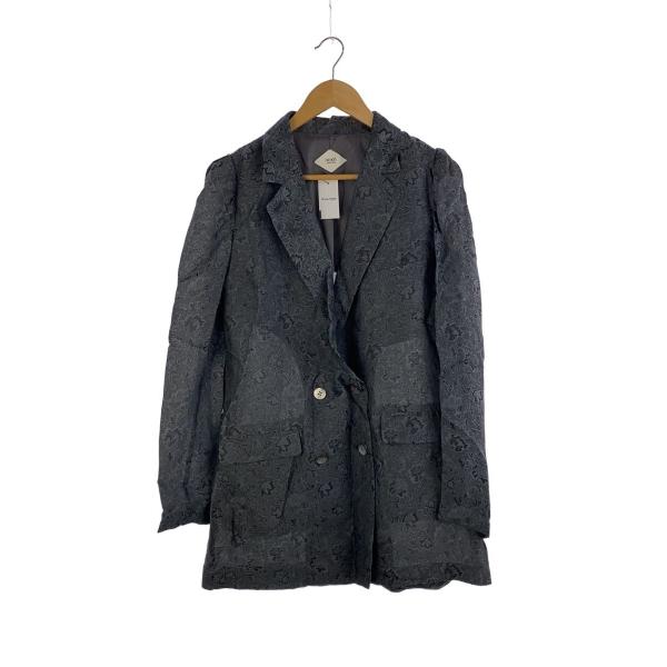 AMERI◆MEDI LILY JACQUARD JACKET/M/ポリエステル/グレー/02251...