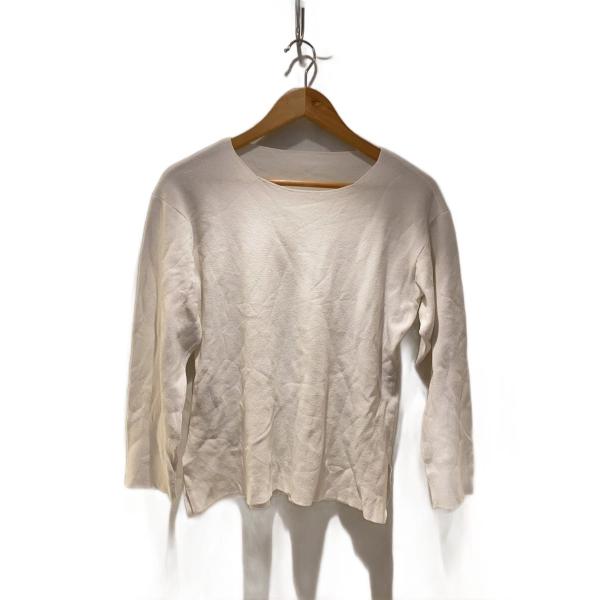 PLEATS PLEASE ISSEY MIYAKE◆長袖カットソー/3/レーヨン/ホワイト/PP8...
