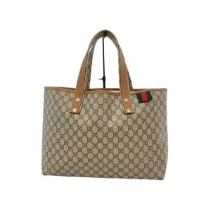 GUCCI◆トートバッグ/--/BEG/総柄/211134