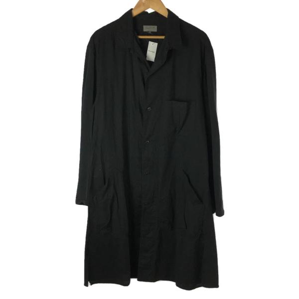 yohji yamamoto POUR HOMME◆コート/3/コットン/ブラック/H0-B01-8...