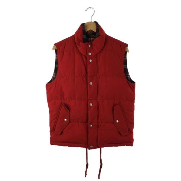 COMME des GARCONS HOMME◆ダウンベスト/M/コットン/RED/HH-V009/...