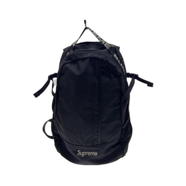 Supreme◆18SS/BACKPACK/リュック/--/BLK/無地