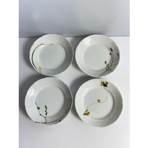 プレート 4枚セット /GD WH 洋食器 食器 皿 プレート ナルミ NARUMI 皿 白 ミラノ ナルミ 三重ナルミ NARUMI 食器 ペア 2枚 17cm 食器