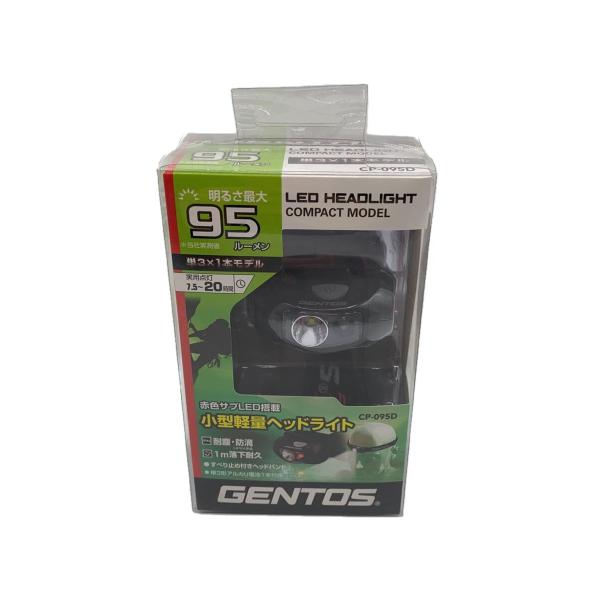 GENTOS◆キャンプ用品その他/BLK/CP-095D