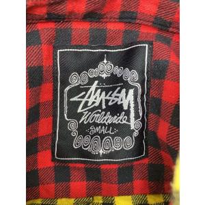 STUSSY◆半袖シャツ/S/コットン/YLW...の詳細画像2