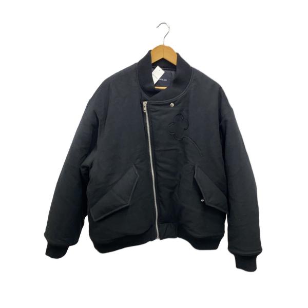 ALMOSTBLACK◆25AW/WOVEN CODE EMBROIDERY BLSN/中綿ブルゾン...