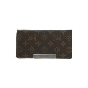 LOUIS VUITTON◆長財布/レザー/モノグラム/メンズ/M61823/札入れ/カード入れ