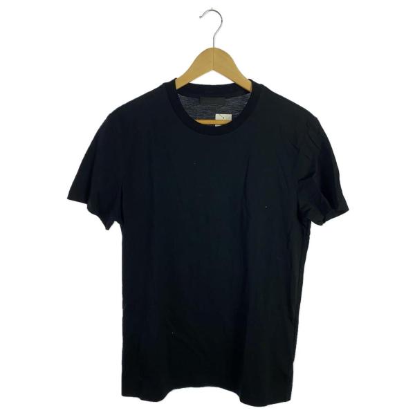 PRADA◆Tシャツ/L/コットン/BLK/無地