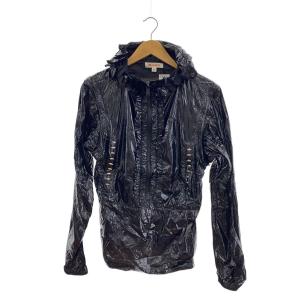MASU◆23SS/DANCING ANORAK/ジップパーカー/アノラック/44/ナイロン/BLK/MMSS-BL0523//