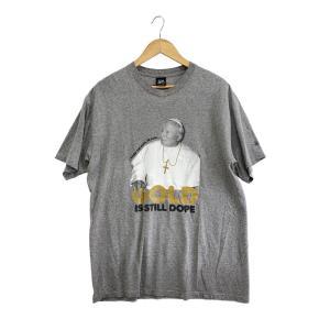 STUSSY◆Tシャツ/L/コットン/GRY//