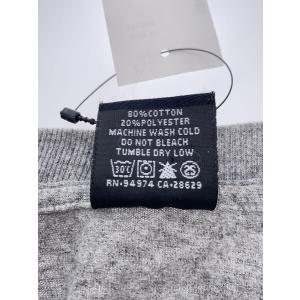 STUSSY◆Tシャツ/L/コットン/GRY//の詳細画像3