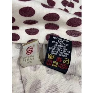 STUSSY◆Tシャツ/M/コットン/WHT/ドットの詳細画像4