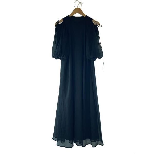 AMERI◆半袖ワンピース/S/ポリエステル/BLK/02210591340