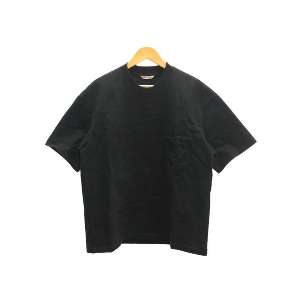 AURALEE◆Tシャツ/4/コットン/BLK/A23ST01SU//