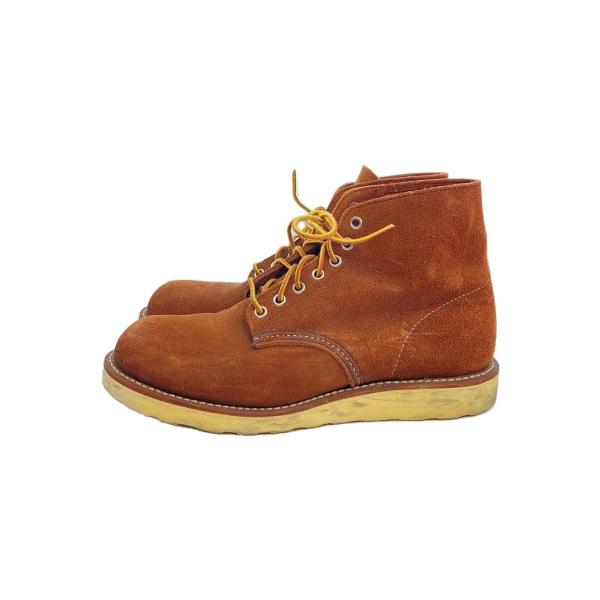 RED WING◆レースアップブーツ/25.5cm/ブラウン/スウェード/8813/レッドウィング/...