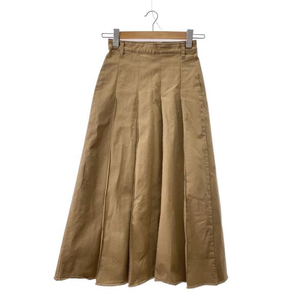 SOMETHING◆23AW/FREAKS STORE別注/Wide Pleats Skirt/S/...