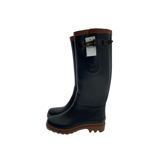 AIGLE◆レインブーツ/36/BLK/PVC/121633//
