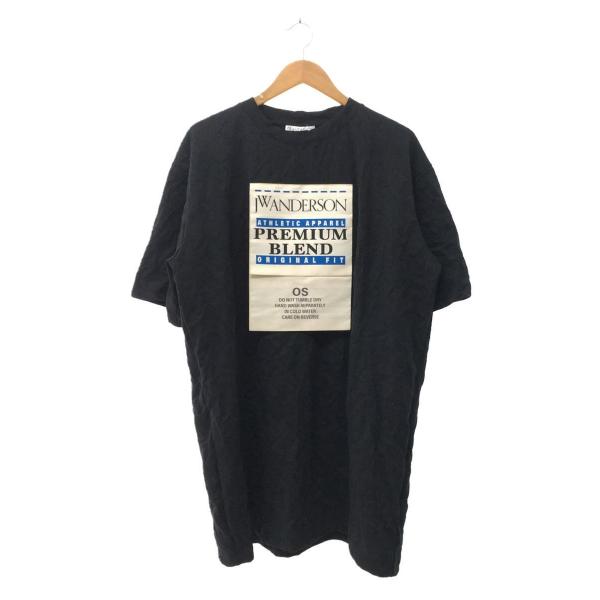 JW ANDERSON(J.W.ANDERSON)◆Tシャツ/L/ポリエステル/ブラック/JD002...