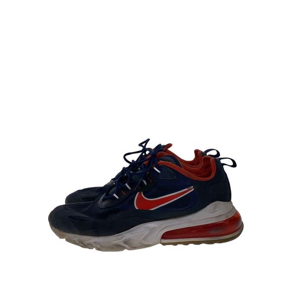 NIKE◆AIR MAX 270 REACT_エアマックス 270 リアクト/27cm/NVY/ポリ...