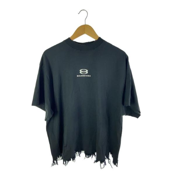 BALENCIAGA◆24SS/UNITY SPORTS ICON CROPPED/Tシャツ/1/コ...