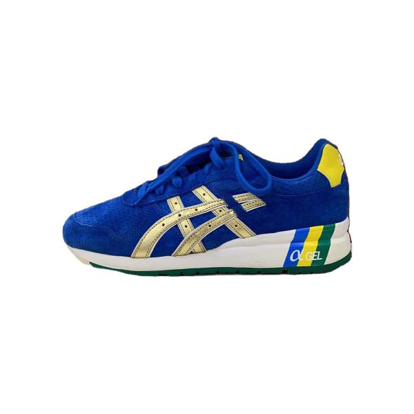 ASICS◆GT-II//ローカットスニーカー/27.5cm/BLU/スウェード/H40JK