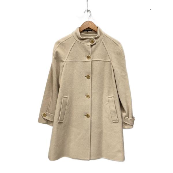theory◆アンゴラ15/カシミア15/コート/S/ウール/ベージュ/無地