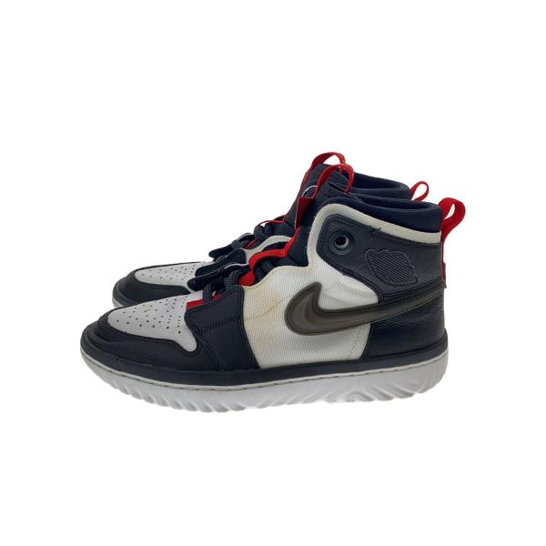 NIKE◆AIRJORDAN1 HIGH REACT/ハイカットスニーカー/28.5cm/BLK/A...