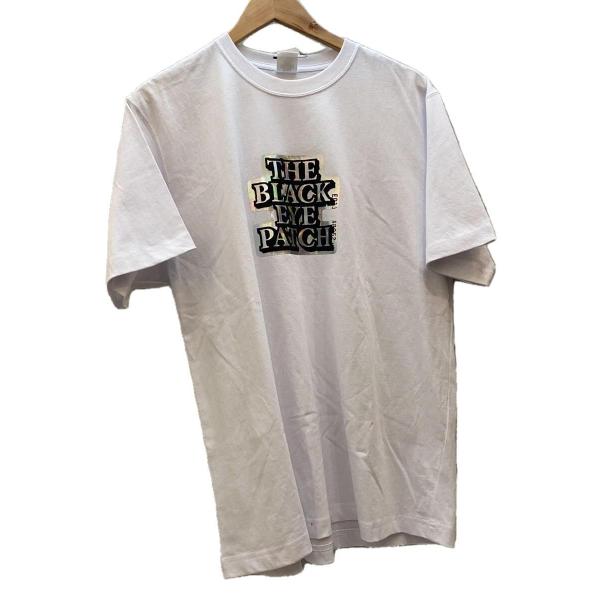 THE BLACK EYE PATCH◆OG LABEL HOLOGRAM TEE/Tシャツ/L/コ...