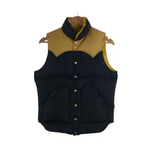 Rocky Mountain Featherbed◇ダウンベスト/36/ナイロン/BLK/日本製